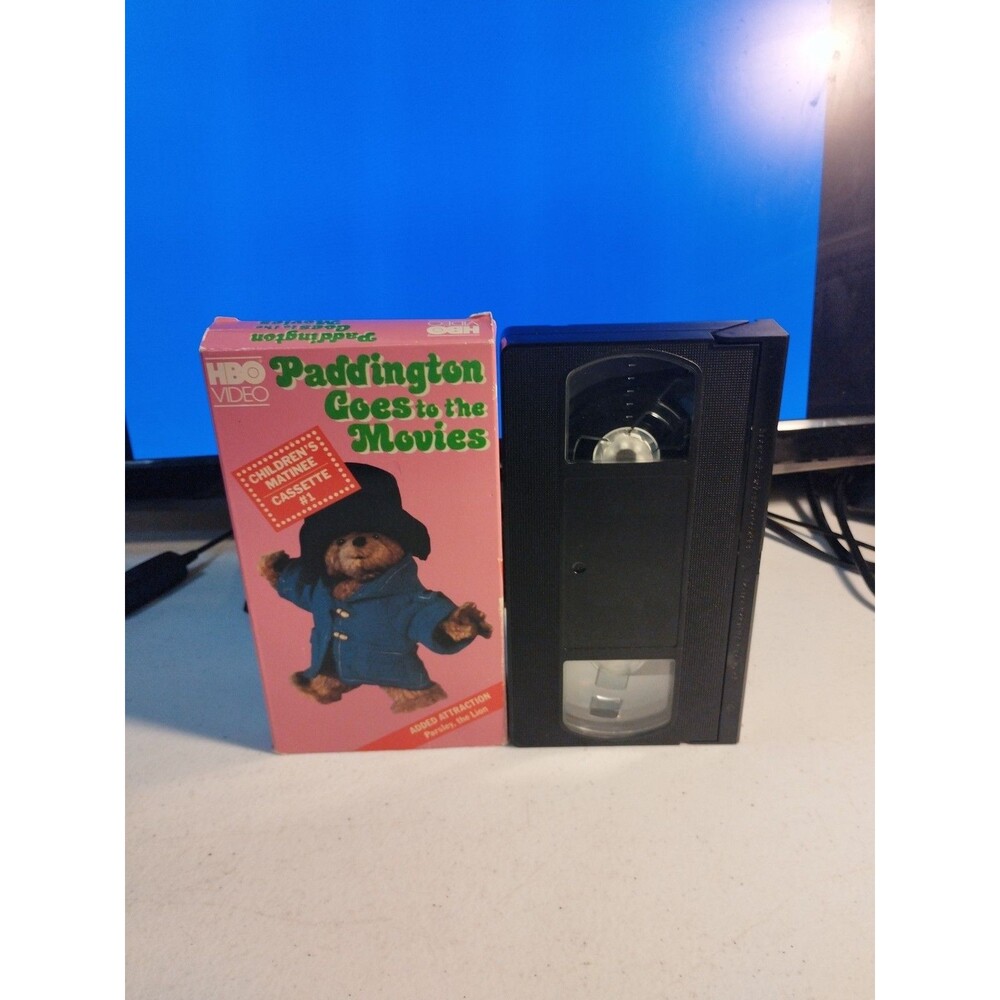 HBO Video Paddington Goes to the Movies VHS Children's Matinee Cassette #1